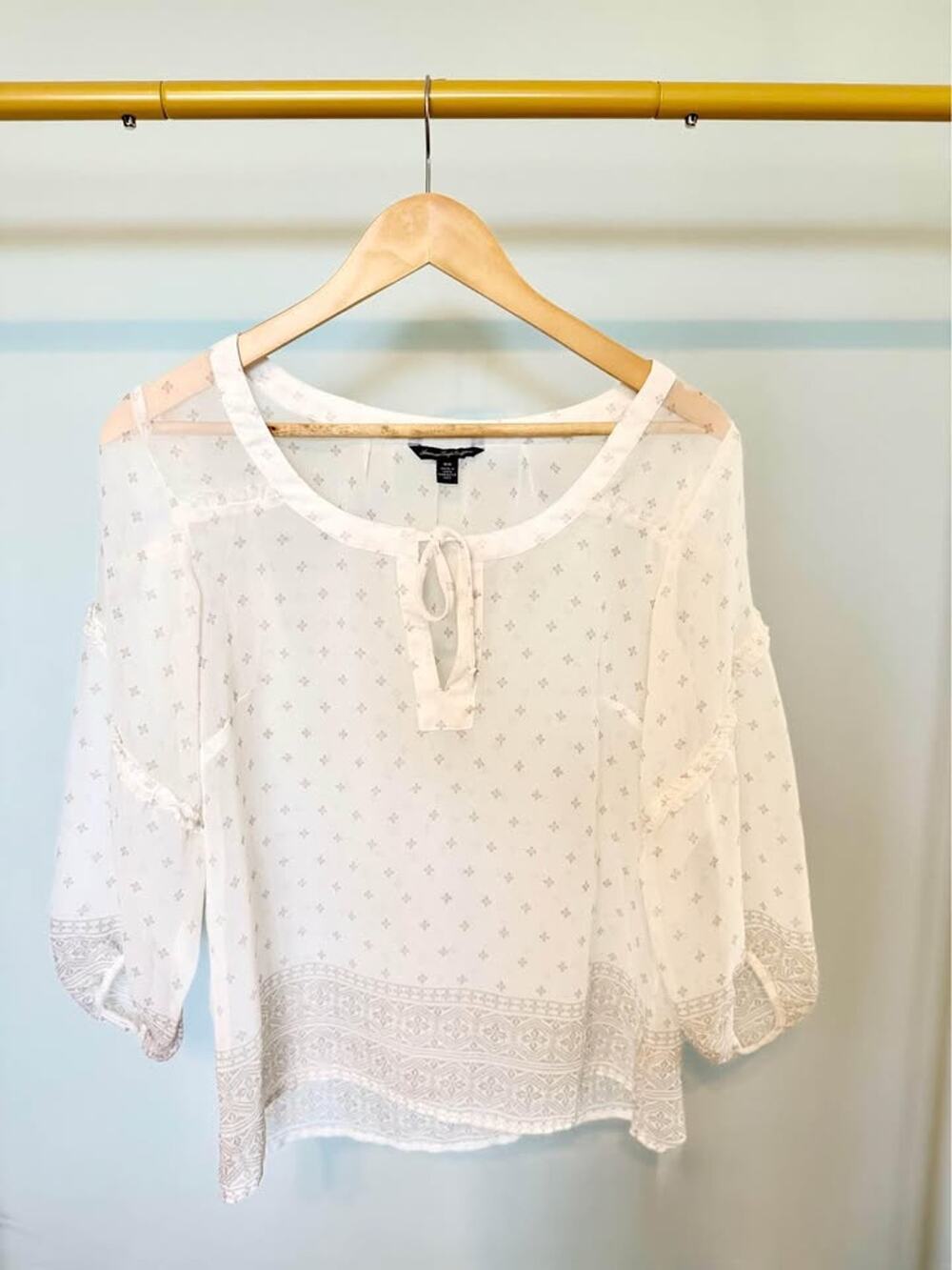 American Eagle Flowy Boho Top – Size Medium – Gently Used